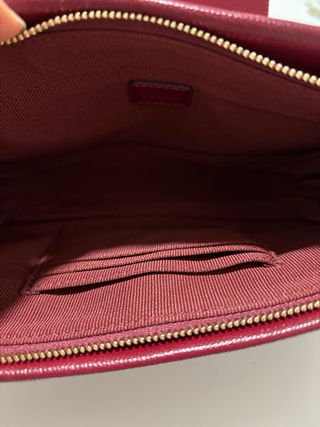 Bolso Furla bandolera rojo