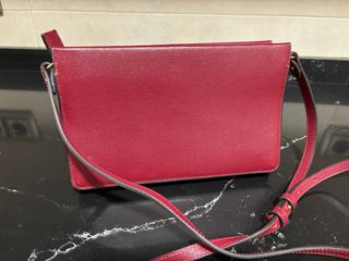 Bolso Furla bandolera rojo
