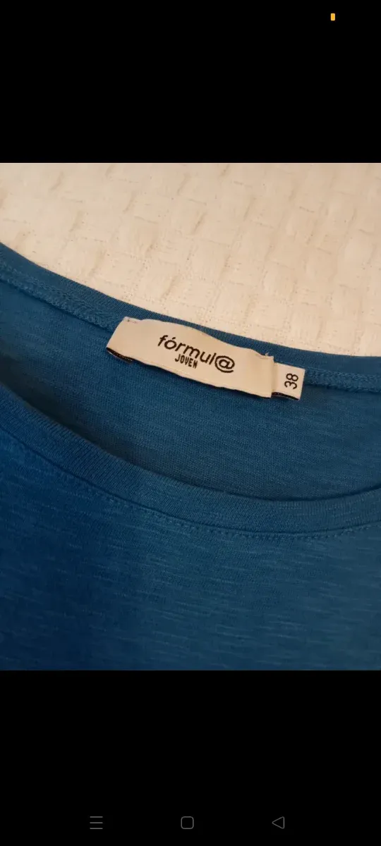 Talla 38. Fórmula Joven Camiseta Chica Lentejuelas