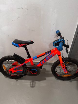 Bicicleta Cube 160 Race Infantil Naranja