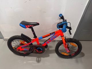 Bicicleta Cube 160 Race Infantil Naranja