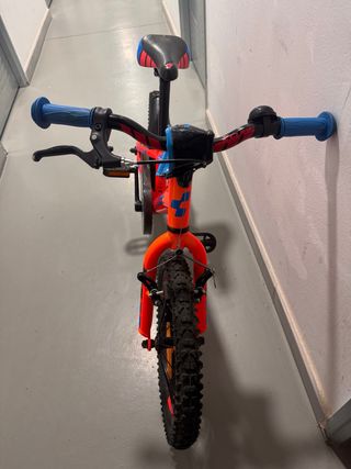 Bicicleta Cube 160 Race Infantil Naranja