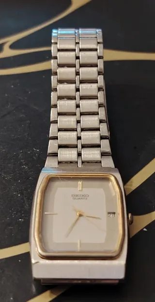 Orologio Seiko Donna Argento/Oro Anni '80