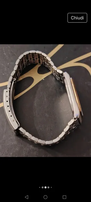 Orologio Seiko Donna Argento/Oro Anni '80