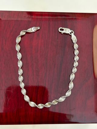 Pulsera de plata