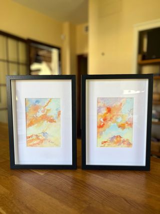 Dawn - Pittura originale ad acquerello