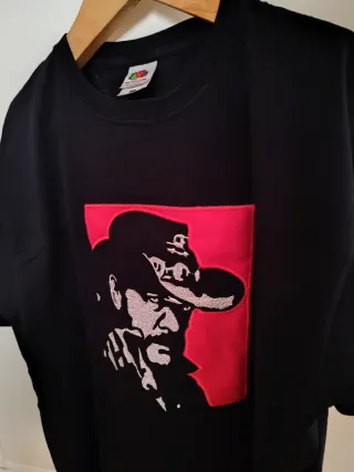 Camiseta bordada Lemmy Kilmister, Motörhead