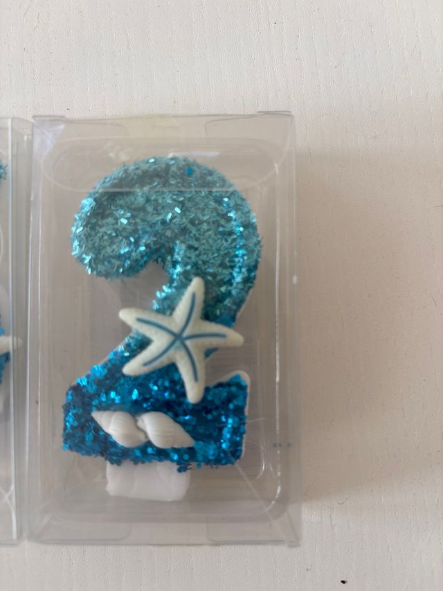 Velas de Cumpleaños Número 3 y 2