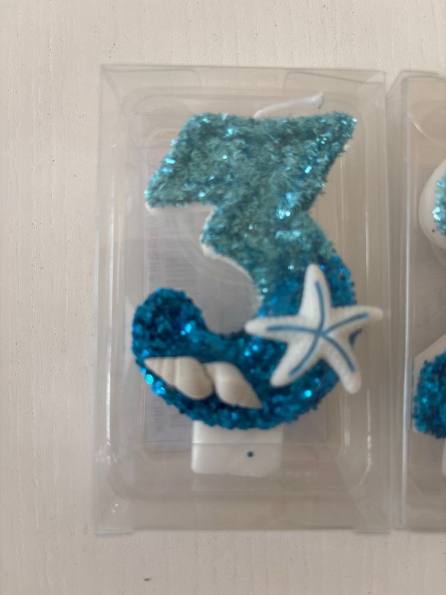 Velas de Cumpleaños Número 3 y 2