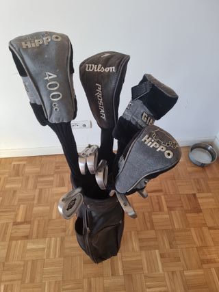 Juego de palos de golf - 200 € (solo efectivo).