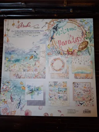 Pack Papeles Scrapbooking Asuka Studio Welcome to 
