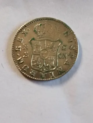 2 Reales Plata Carlos IV 1801 Sevilla