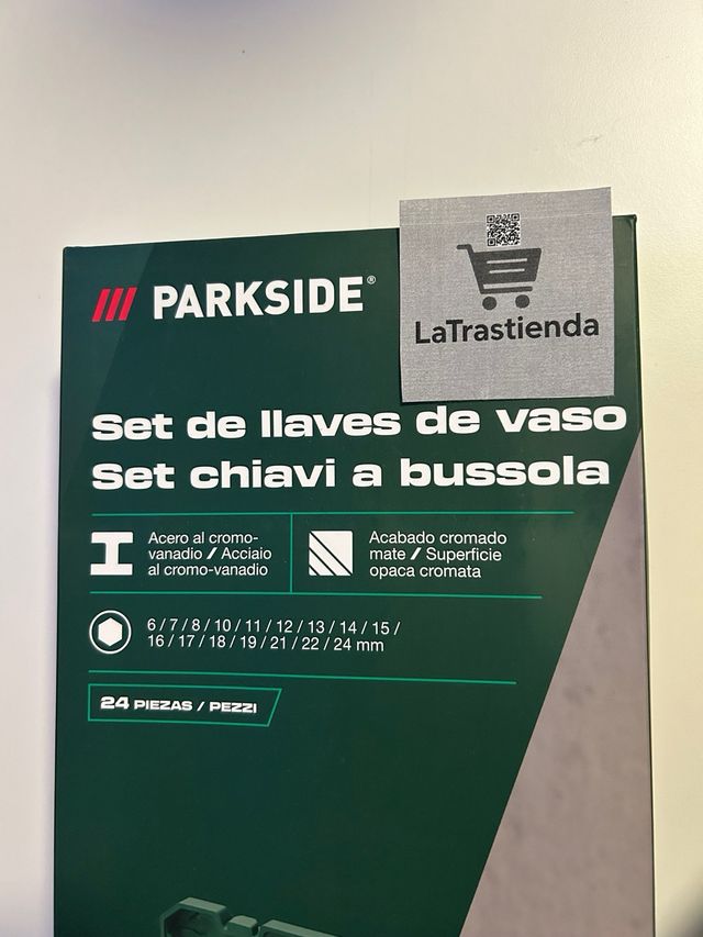 Parkside, set di chiavi a tazza 3/8, 24 pezzi