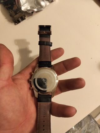 Reloj Hugo Boss Azul y Dorado