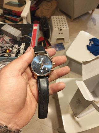 Reloj Hugo Boss Azul y Dorado