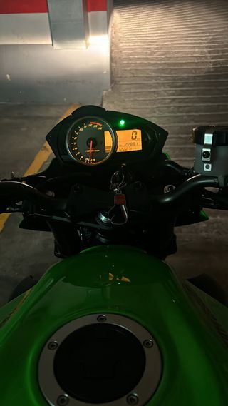 Kawasaki Z750 2012 Verde