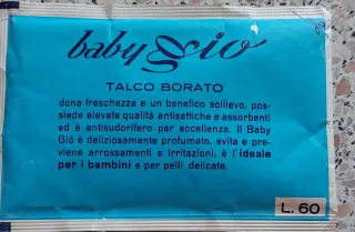 Bustina Talco Borato Baby Giò