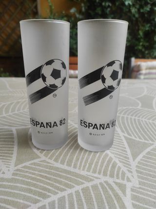 Vasos Tubo Cristal España 82