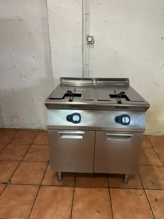 Freidora industrial gas doble Electrolux