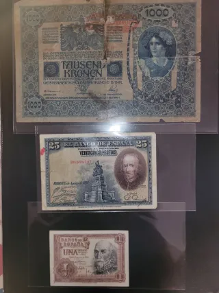 Los Billetes de la Peseta 1874-1992 y 3 Billetes