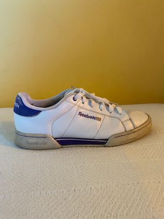 Zapatillas Reebok Blancas y Moradas