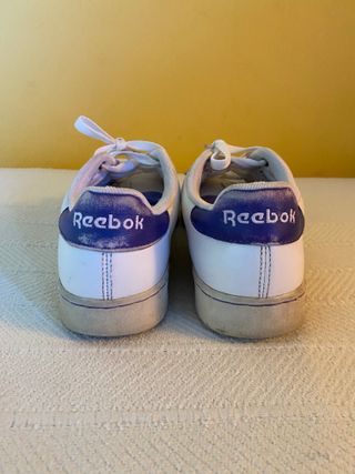 Zapatillas Reebok Blancas y Moradas