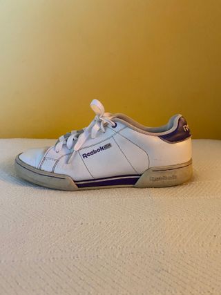 Zapatillas Reebok Blancas y Moradas