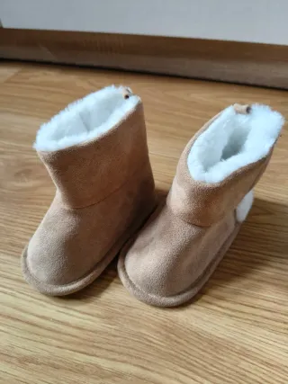 Botitas de bebé forradas