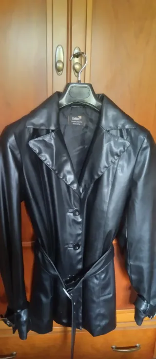 Chaqueta negra vintage mujer