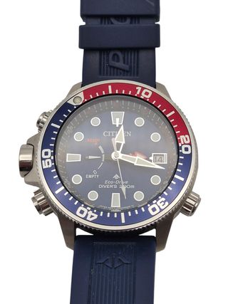 RELOJ CITIZEN J250-S126070 CORREA AZUL/ ESFERA AZUL