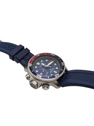 RELOJ CITIZEN J250-S126070 CORREA AZUL/ ESFERA AZUL