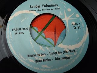 Vinilo Rondes enfantines n°1