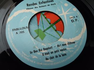 Vinilo Rondes enfantines n°1