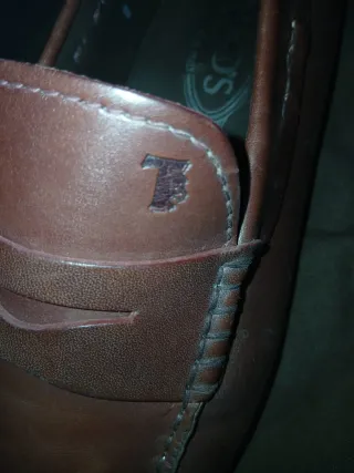 Mocassini TOD'S vera pelle marrone eleganti