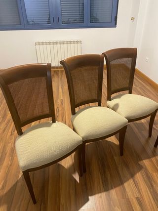 6 Sillas Comedor Impecables