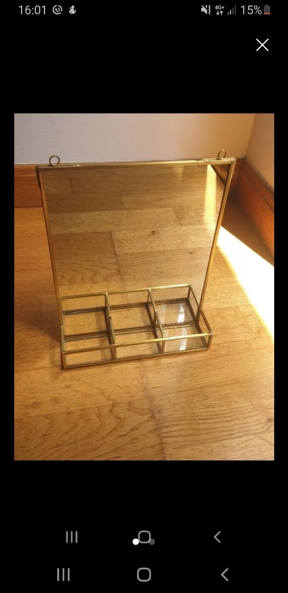 Espejo Joyero Salvador Bachiller Dorado