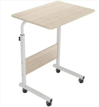 Mesa auxiliar ajustable con ruedas - Nueva (60cm)