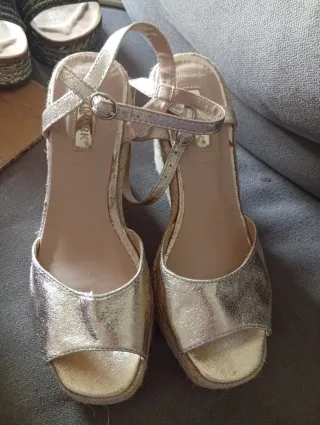 Zapatos Plataforma Jessica Rossi T 38. Precio unid
