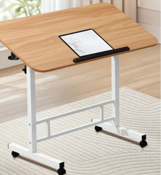 Mesa auxiliar regulable con ruedas - Nueva (80cm)
