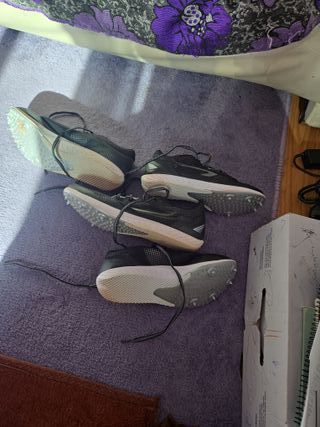 Zapatillas de atletismo negras