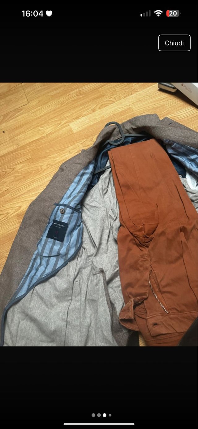 Giacca Simonney Uomo S Beige/Marrone