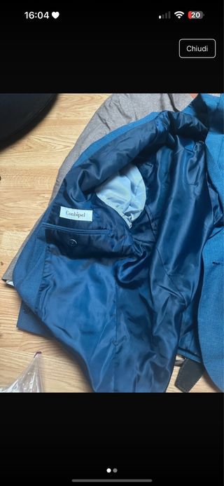 Giacca uomo blu Conbipel