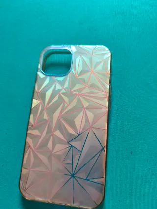 Pacchetto accessori: custodia e cavo dorati, rosa