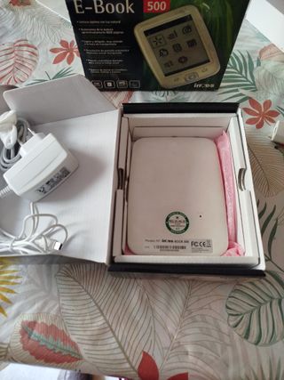 E-Book Inves 500 con caja y cargador