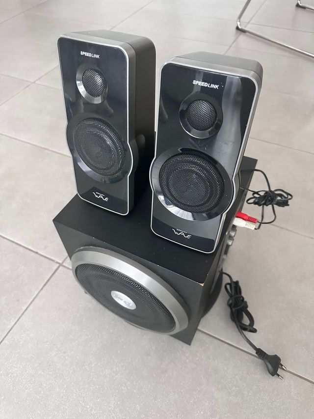 Altoparlanti Speedlink 2.1 con subwoofer