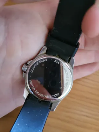 Reloj Timberland Plata y Negro
