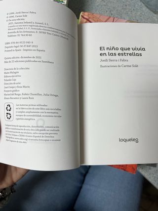 El niño que vivía en las estrellas