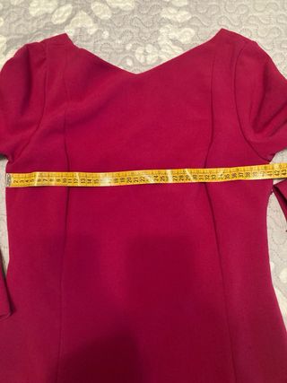Vestido Zara escote espalda