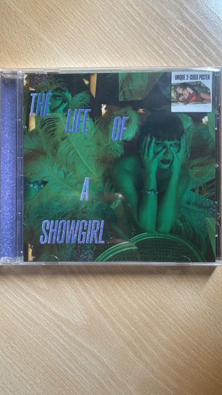 Vinilo The Life Of A Showgirl Taylor Swift y CD 