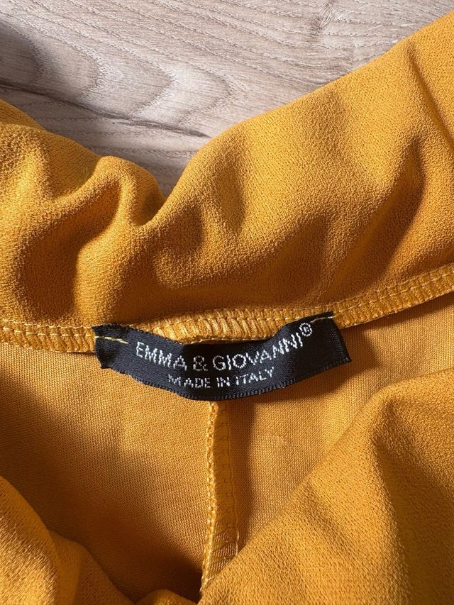 Falda Emma & Giovanni amarilla